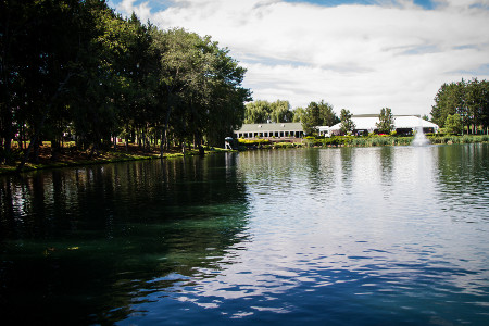 Frogbridge Lake With Catering Venue in background