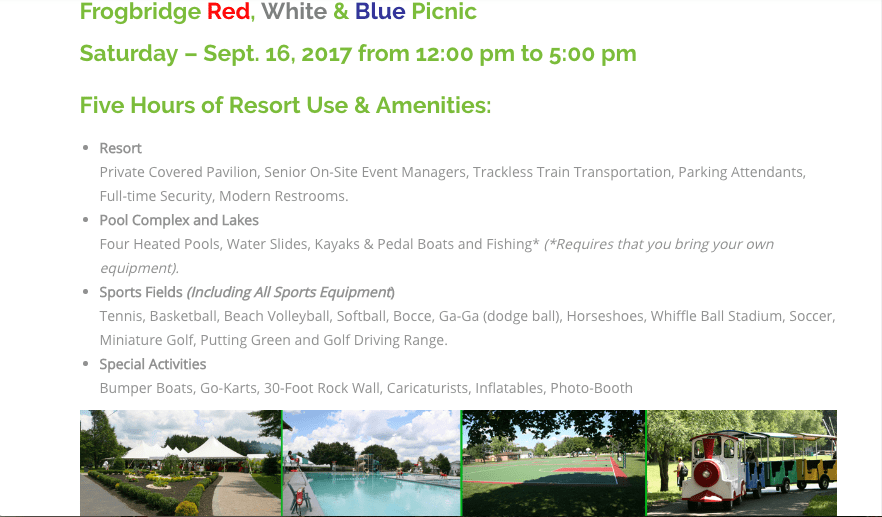 Event Planner Website