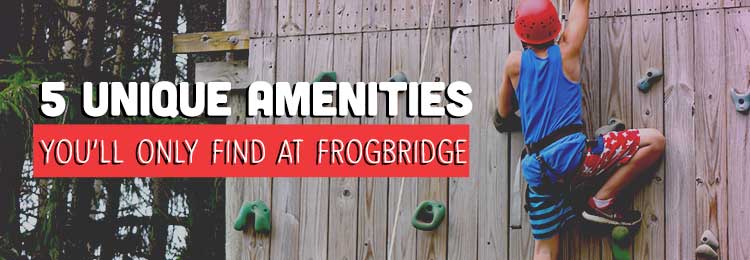 5 unique amenities youll only find at frogbridge