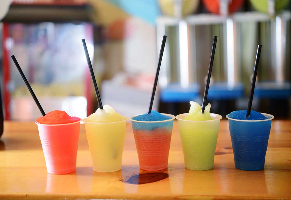 Slushies at Frogbridge