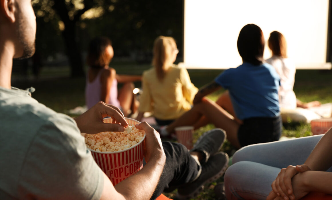 watching movie